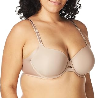 Womens Blissful Benefits Underarm-Smoothing Comfort Underwire Lightly Lined T-Shirt Bra