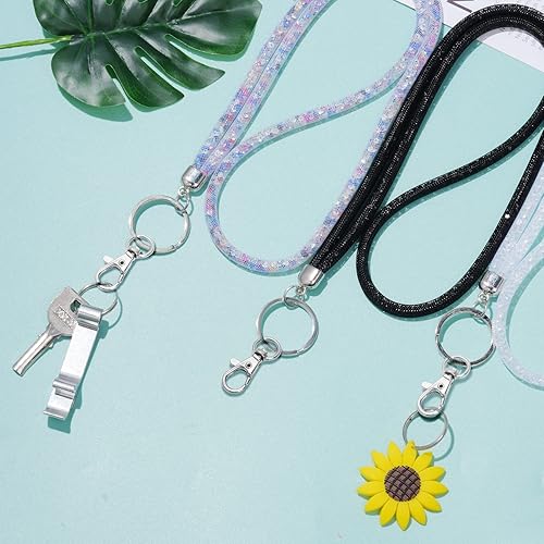 Miniatura 6 de cnomg - 50 cierres giratorios para cordón, gancho giratorio de metal, gancho a presión, cierre de langosta de 1.496 pulgadas (plateado)