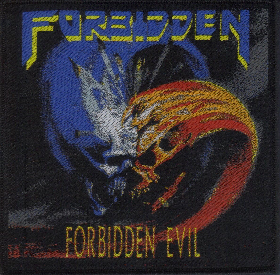 Forbidden-Forbidden Evil-Woven Patch