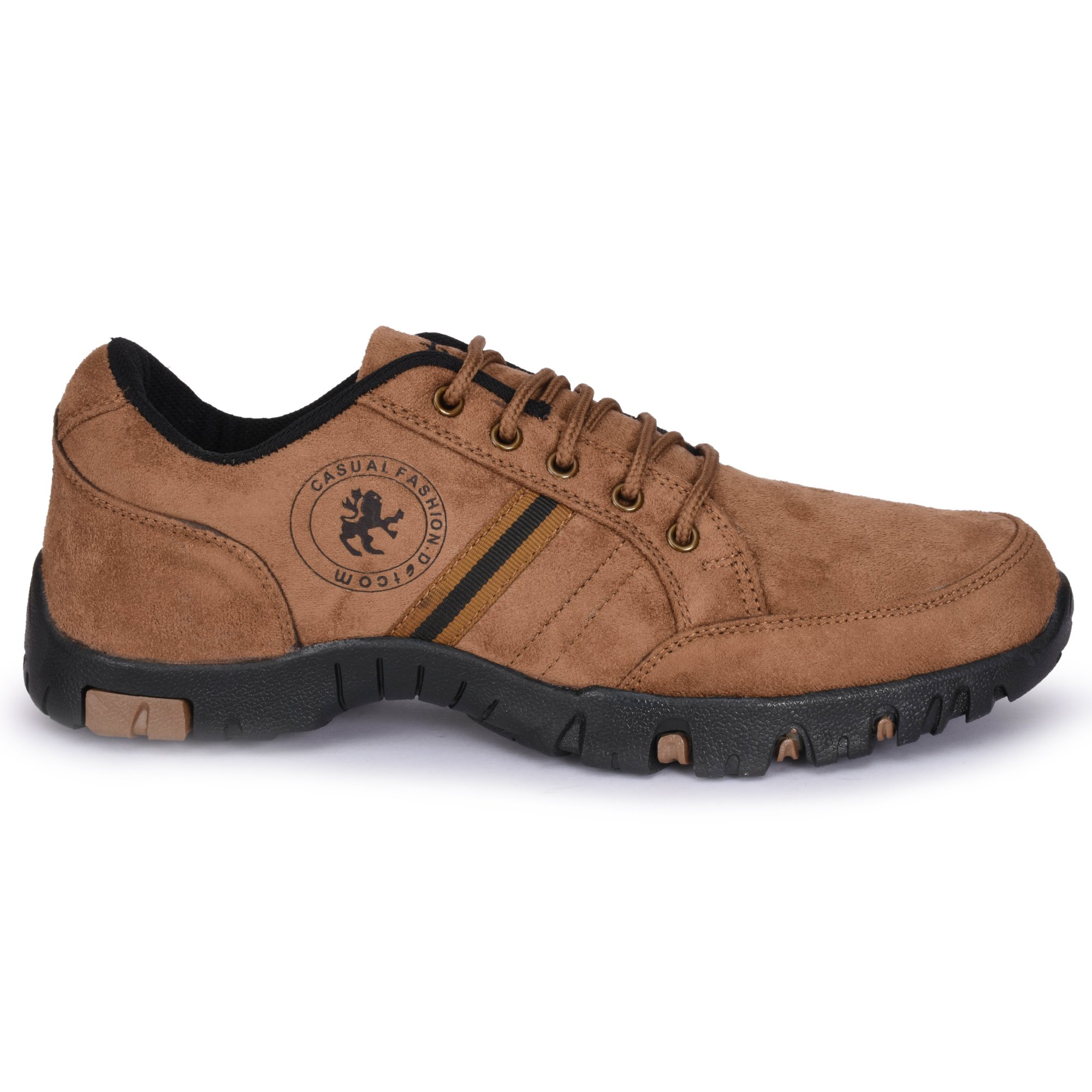 action brown casual shoes