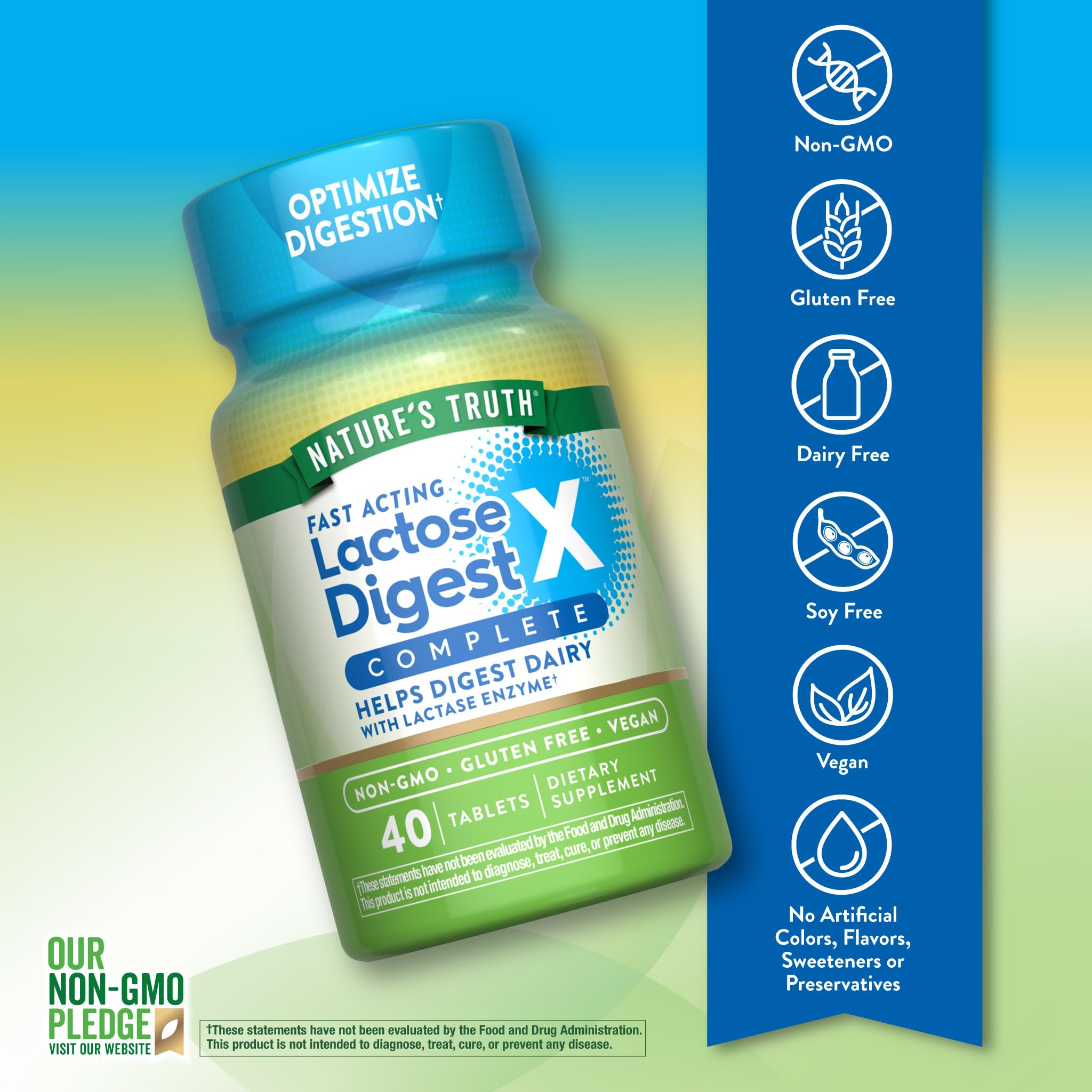 Nature's Truth Lactose Digest Pills Fast Acting | for Adults — Amazon image 3