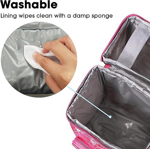 Miniatura 209 de J World New York - Lonchera Corey, Cubos), LB-03 CUBES Cubos,Azul Vid,Crush,Galaxia,Icono Damas,Joy Daisy,Estrellas pequeñas,Jardín secreto,Teñido