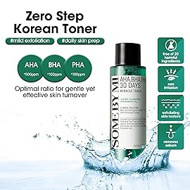 SOME BY MI AHA BHA PHA 30 Days Miracle Toner - Pack of 2 - Korean Salicylic Acid Exfoliating Face Toner for All Skin Types - Daily Pore Care & Oil Control with 2% Niacinamide - Korean Skin Care