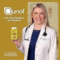 Vista 8 de Qunol Ubiquinol CoQ10 cápsulas blandas de 200 mg, potente antioxidante para la salud cardíaca y vascular, esencial para la producción de energía
