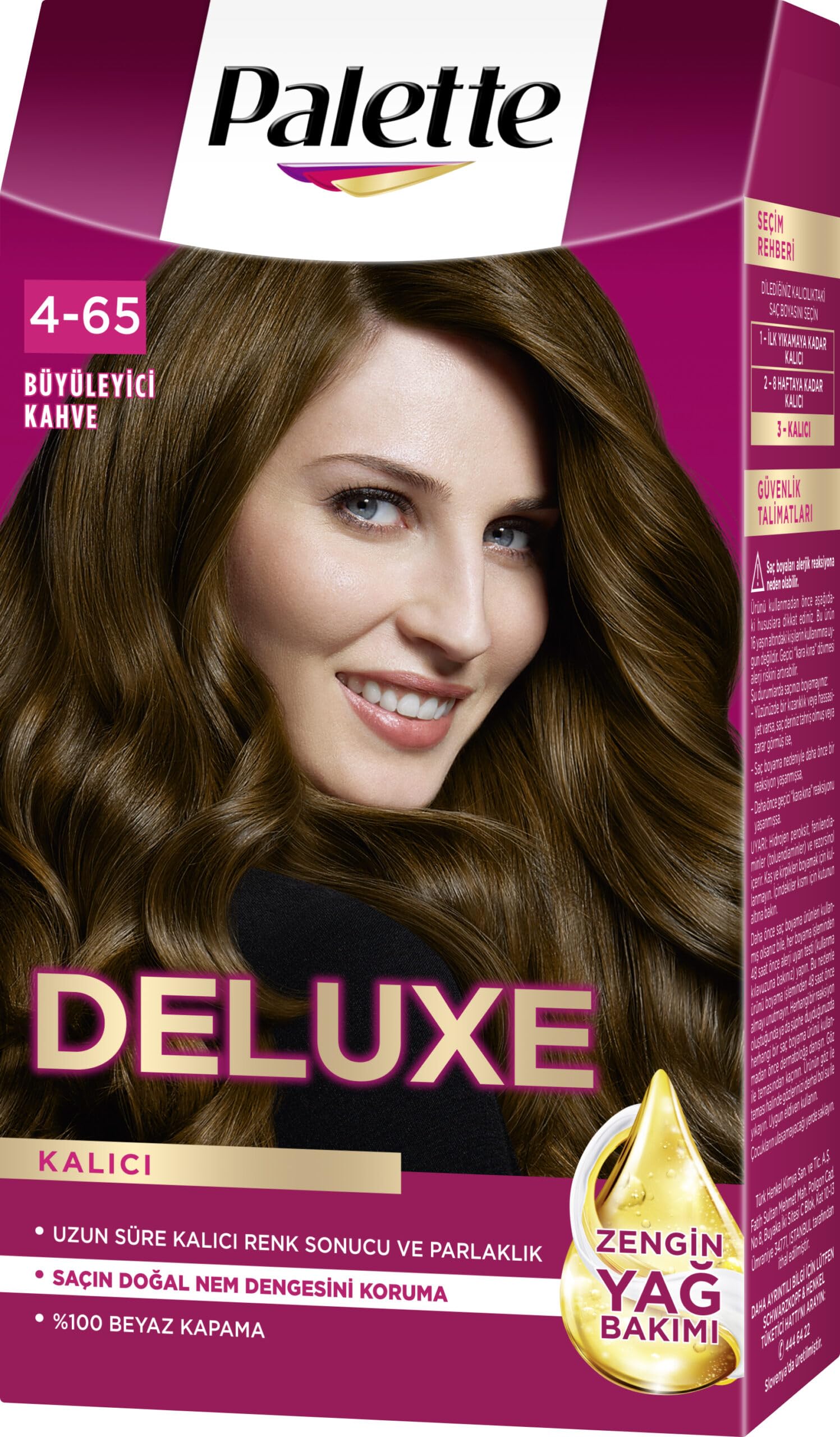Palette Deluxe 4-65 Büyüleyici Kahve