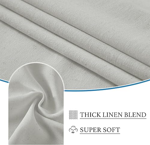 Miniatura 6 de RYB HOME Cortinas de puerta para ventana de puerta, cortinas de puerta francesa para privacidad, fácil de instalar, cortina Tricia para puerta