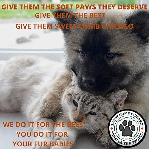 Miniatura 3 de Cera de abeja para protección de patas de perro o mascota para cada temporada, caliente o frío. Protege a tu perro, gato o incluso animales de