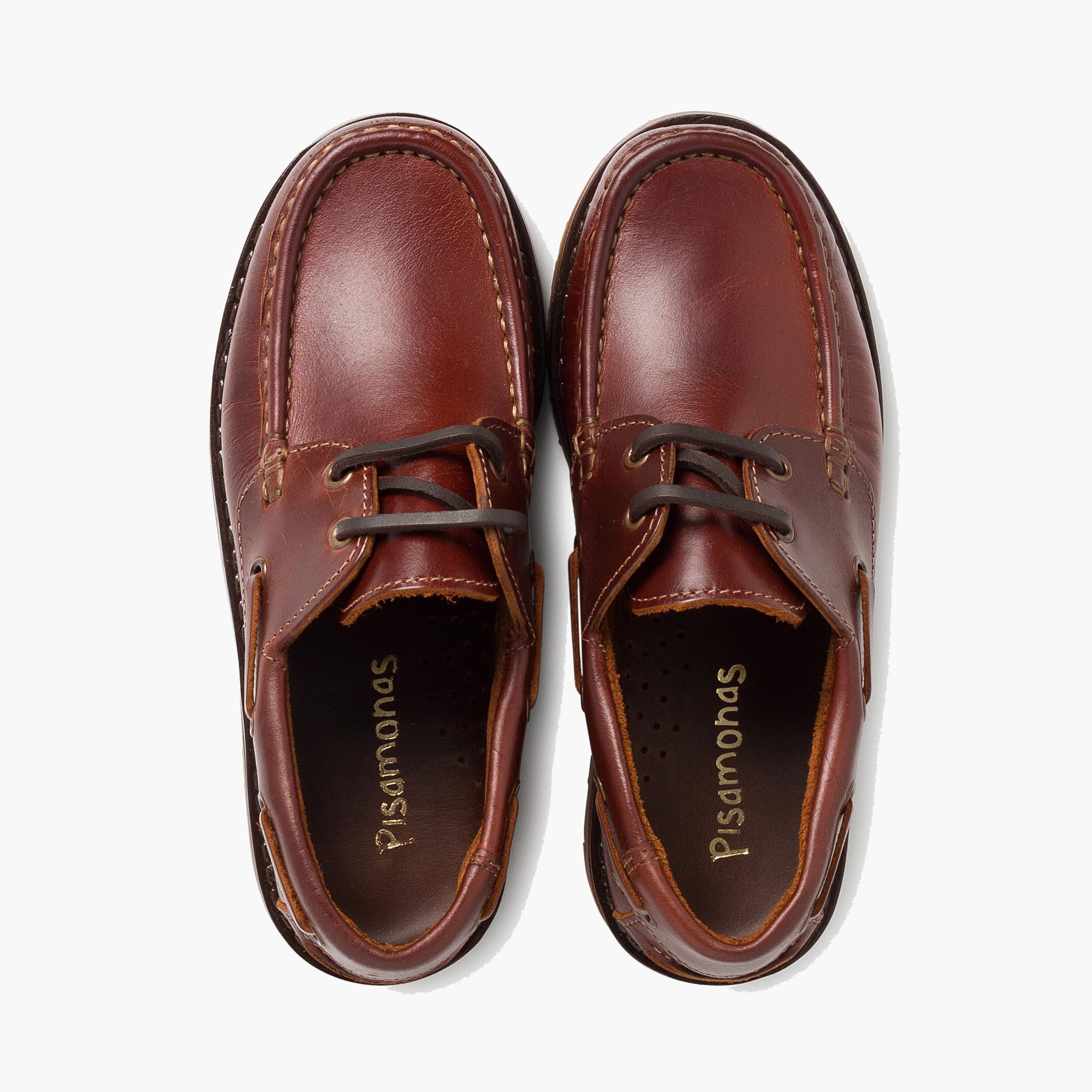 Pisamonas Scarpe Tipo da Barca Bambini Lacci
