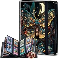 Vista 66 de Rossy Carpeta para tarjetas coleccionables, 9 bolsillos, impermeable, con 360 bolsillos laterales de carga para tarjetas deportivas y de fútbol