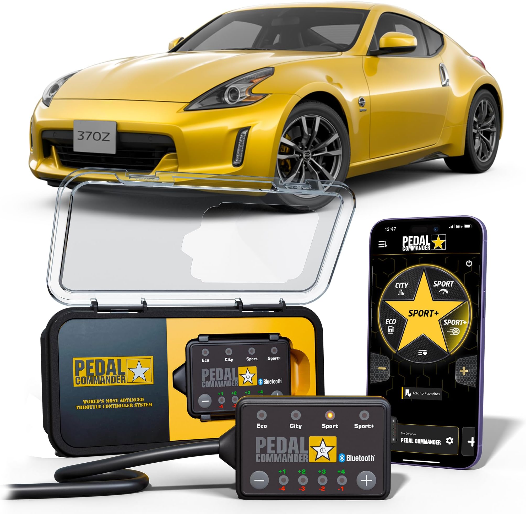 for Nissan 370Z 2009-2020 Throttle Response Controller - Not Compatible w/Intelligent Cruise Control, Plug-and-Play, 36 Driving Mods, Throttle Controller Performance, 370Z Accessories