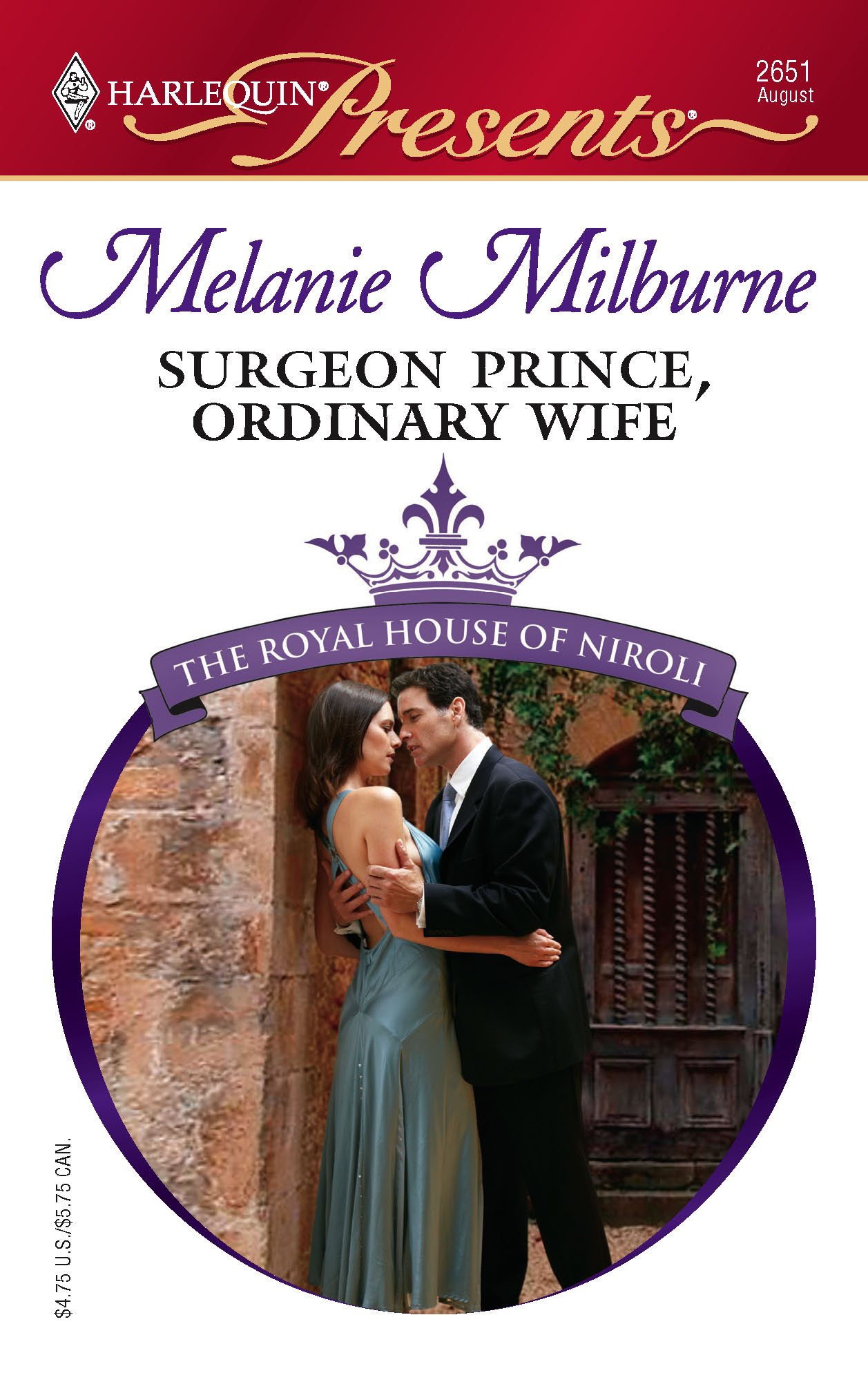 Surgeon Prince, Ordinary Wife Milburne, Melanie