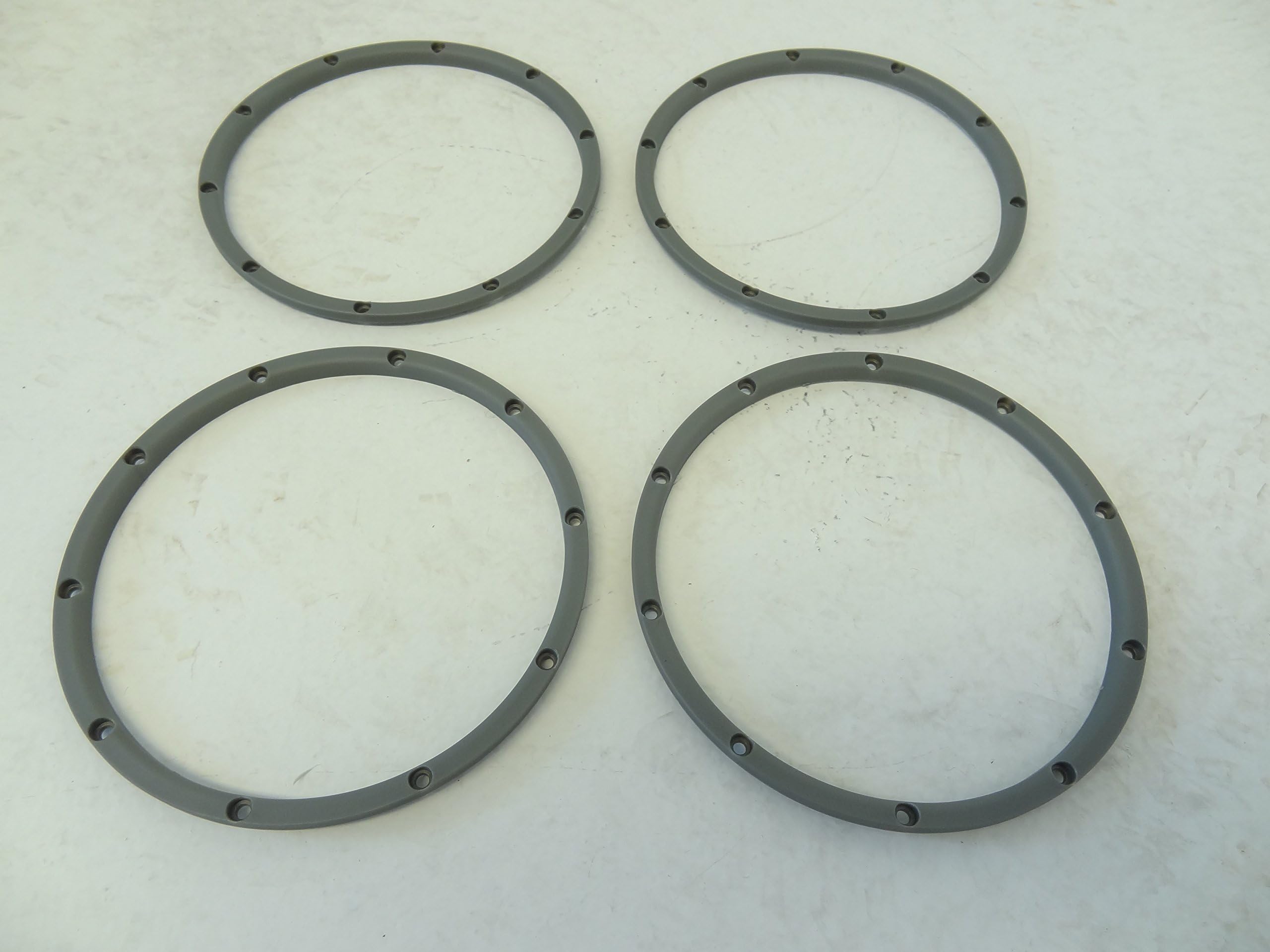 King Motor RC Gray HD Plastic Inner Beadlocks (set of 4)