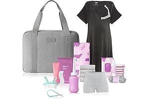Pre-Packed Mom and Baby Hospital Bag Essentials for Delivery and Postpartum Recovery