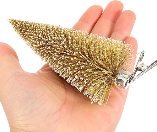 Miniatura 9 de EXCEART 3 piezas de árbol de Navidad, regalos de boda, decoración del hogar, clip de árbol de Navidad, regalos de fiesta de Navidad, suministros de