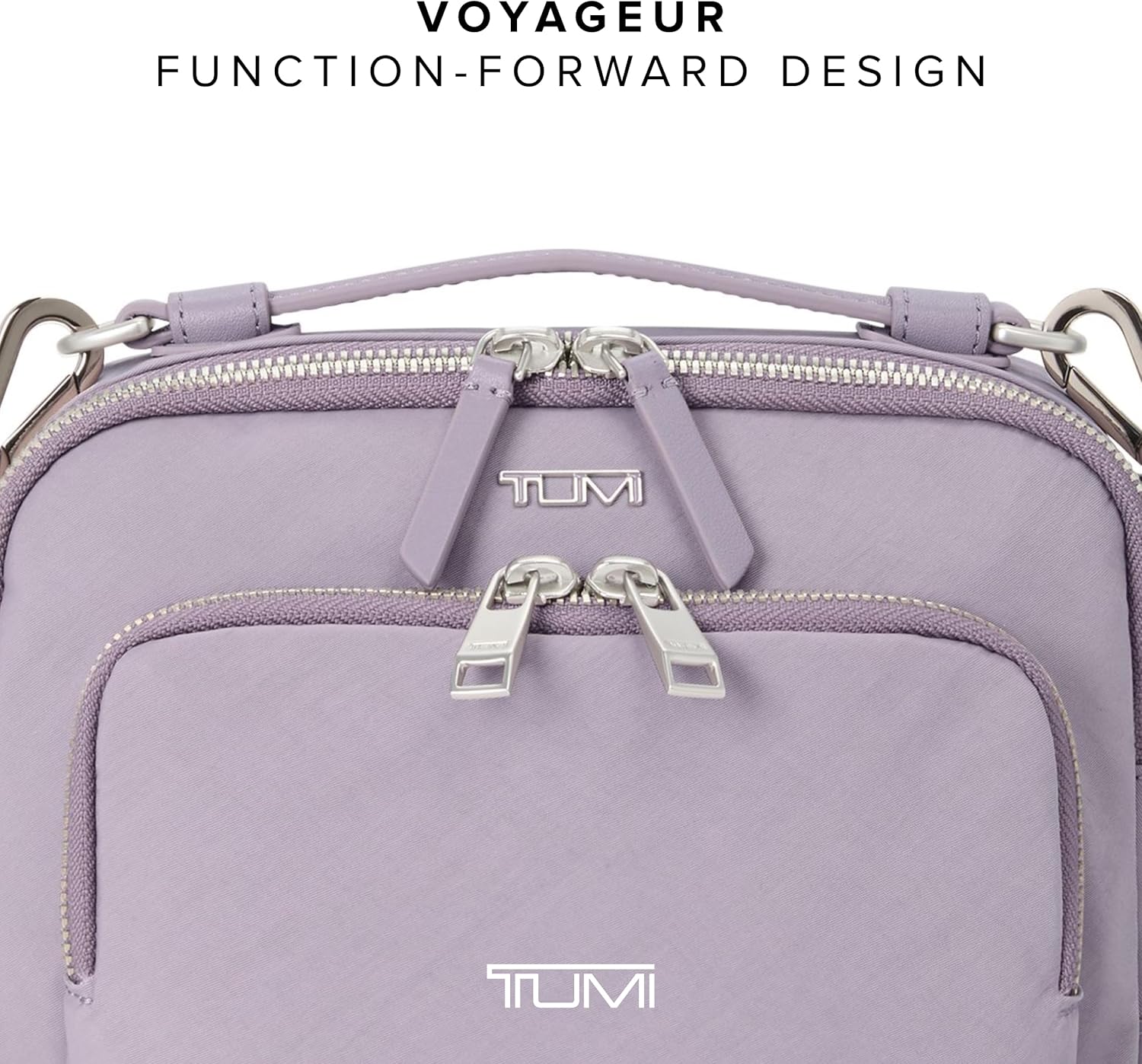 TUMI - Voyageur Teghan Crossbody - Women's Compact Everyday Purse with Leather Trim - Image 7
