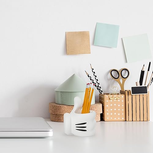 Vista 40 de Jay Franco Disney Nightmare Before Christmas Vaso – Soporte para cepillo de dientes de resina negra con Jack & Sally – Decoración de baño Negro