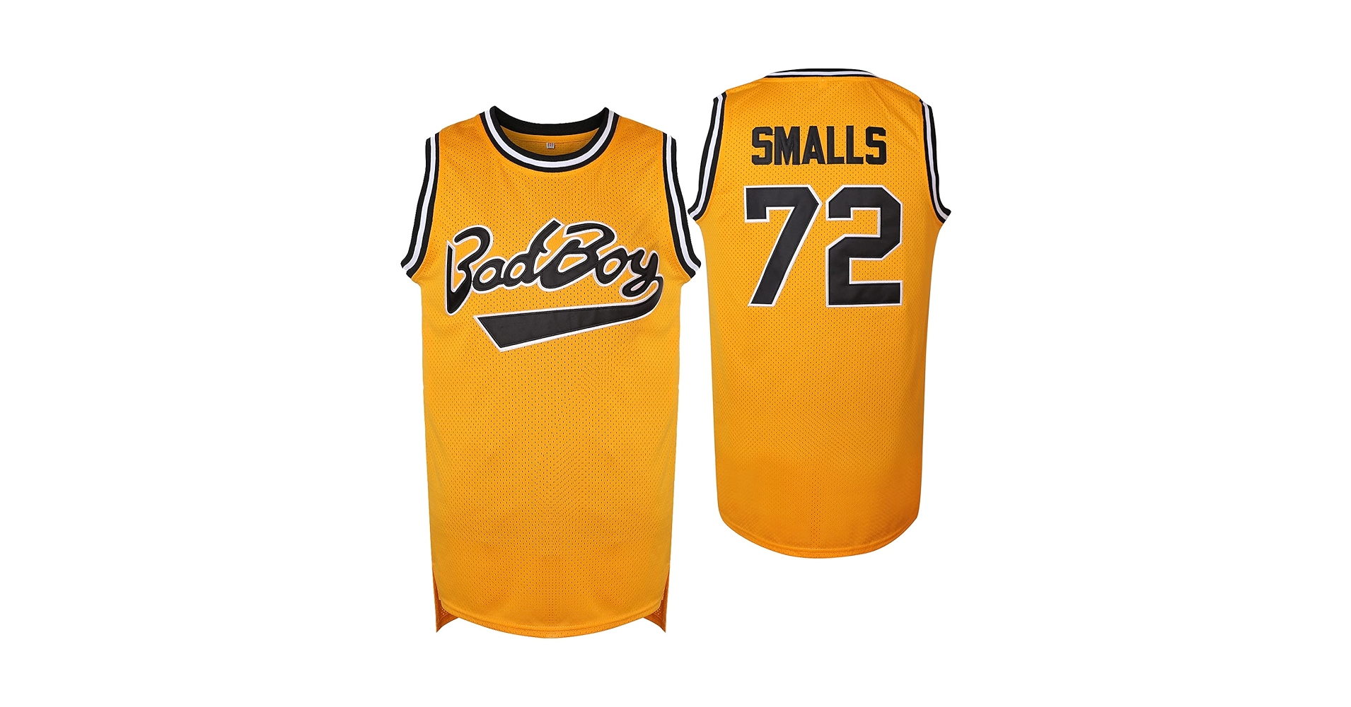 BADBOY レーベル Biggie 72 バスケユニフォーム BADBOY レーベル Biggie 72 バスケユニフォーム Notorious BIG