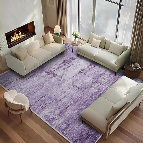 Miniatura 14 de Alfombra abstracta 5 x 7 para sala de estar, comedor, oficina, dormitorio, verde salvia Abstracto Verde Salvia,Abstracto Verde Rojo,Camelia azul