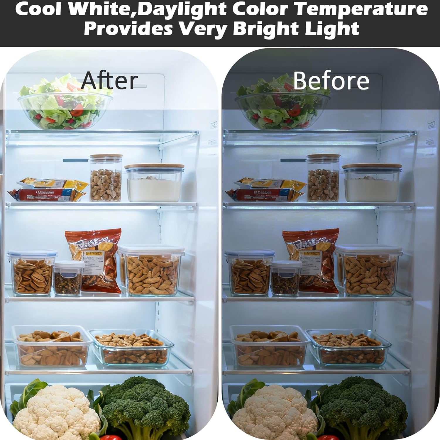 W10565137 W11043014 Refrigerator Light Bulb Fit for Whirlpool Frigidaire Maytag Jenn-Air Amana Freezer Refrigerator LED Light Bulb W11125625 W11216993 W10820003 4396822 W10865849 W10837631 W10745744