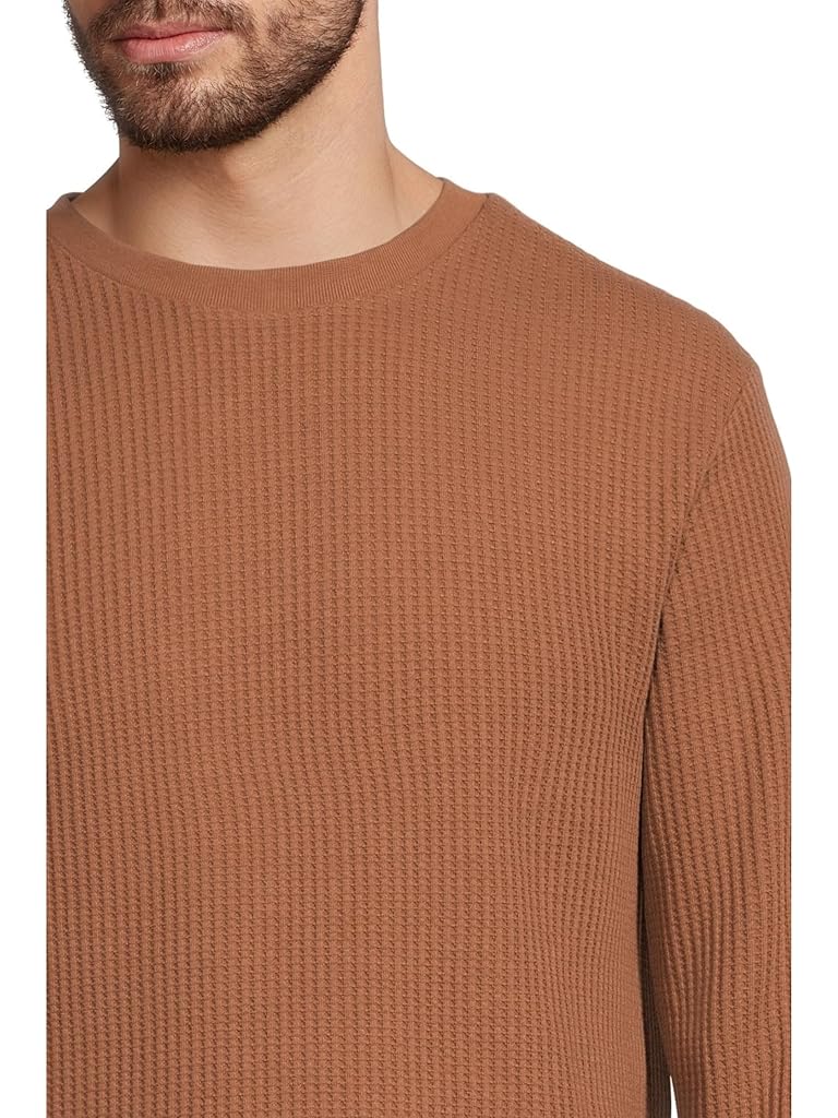 Beige RVCA Day Shift Thermal L/S