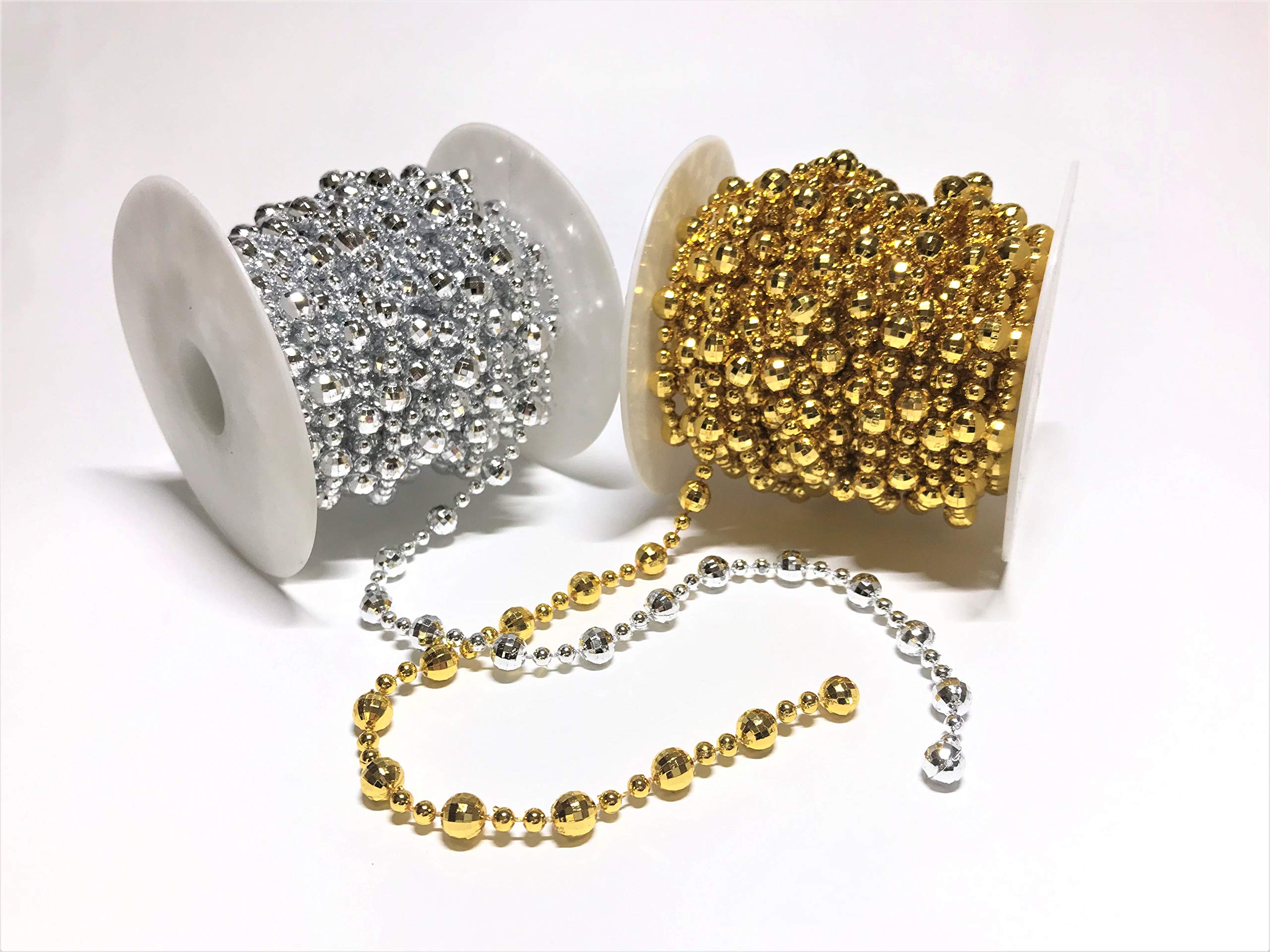 Amazon.co.jp: ボールチェーン ビーズチェーン ゴールド シルバー