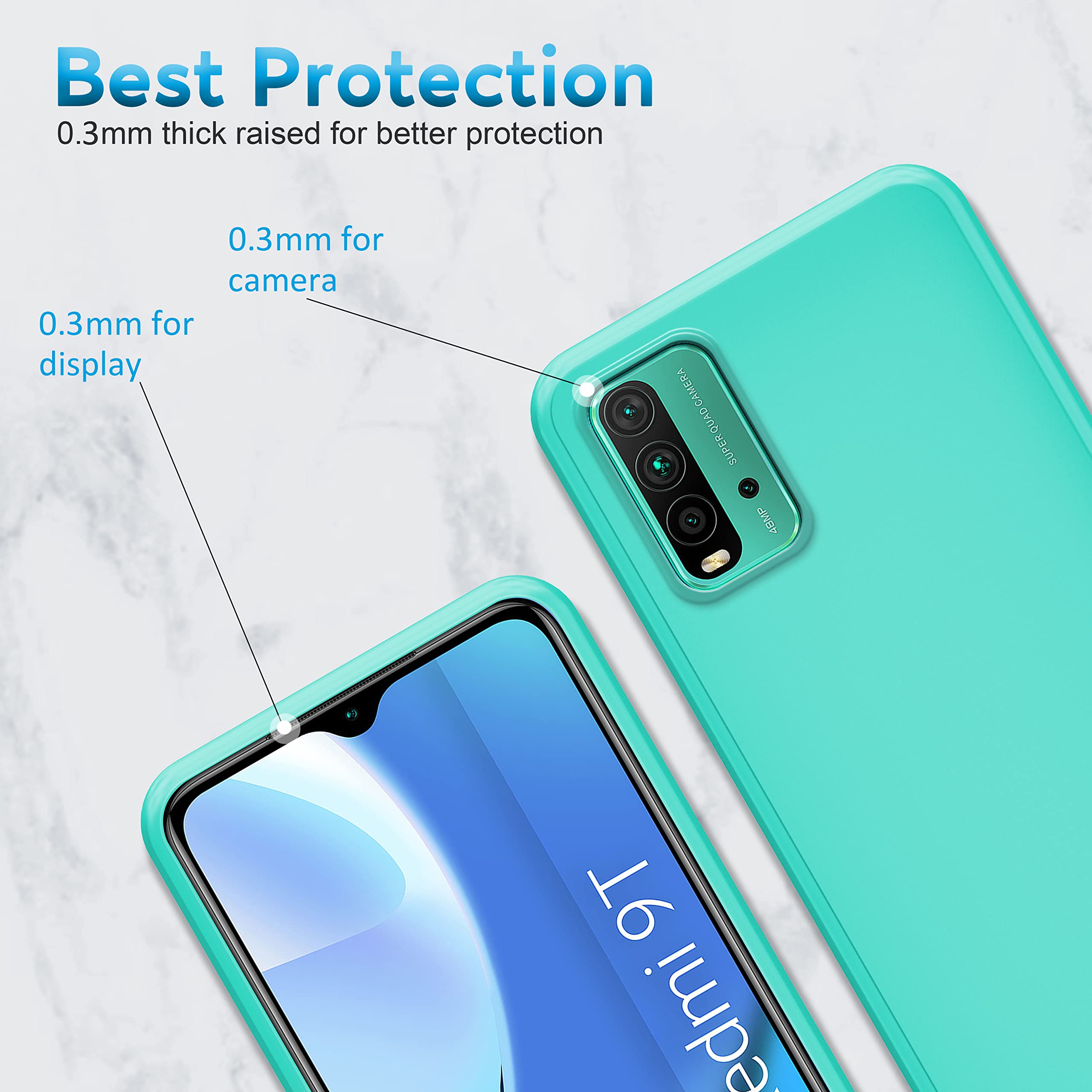 Cover Per XIAOMI MI 9T / MI9T PRO Custodia Trasparente Morbida Silicone - Foto 5