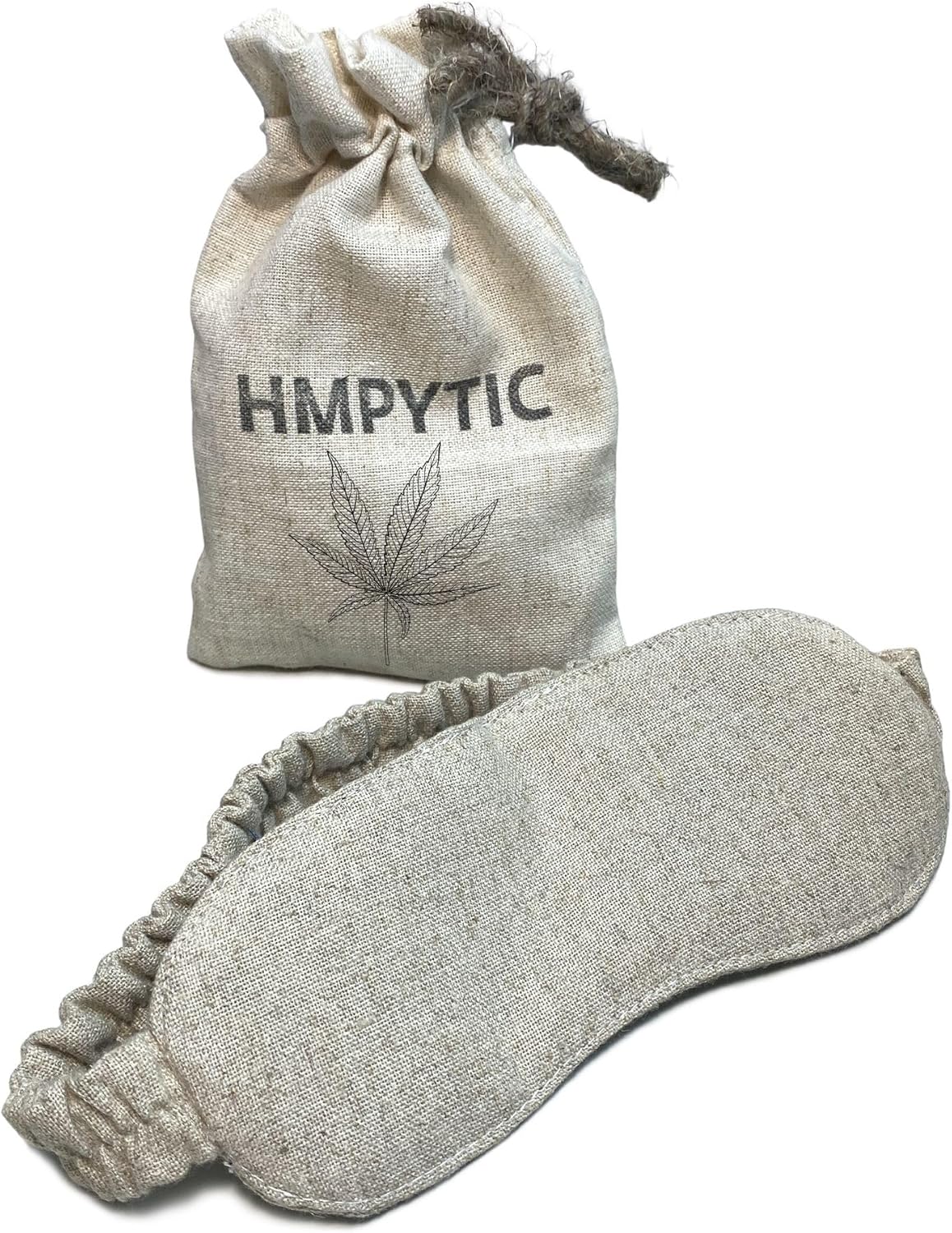 Hemp Sleep Mask-Eye Mask for Sleeping, Sleeping Mask Blocking Out Light Perfectly for Women and Men,Blocking Sleep Mask, Soft and Comfortable Night Eye Mask Comfortable Blindfold for Travelling