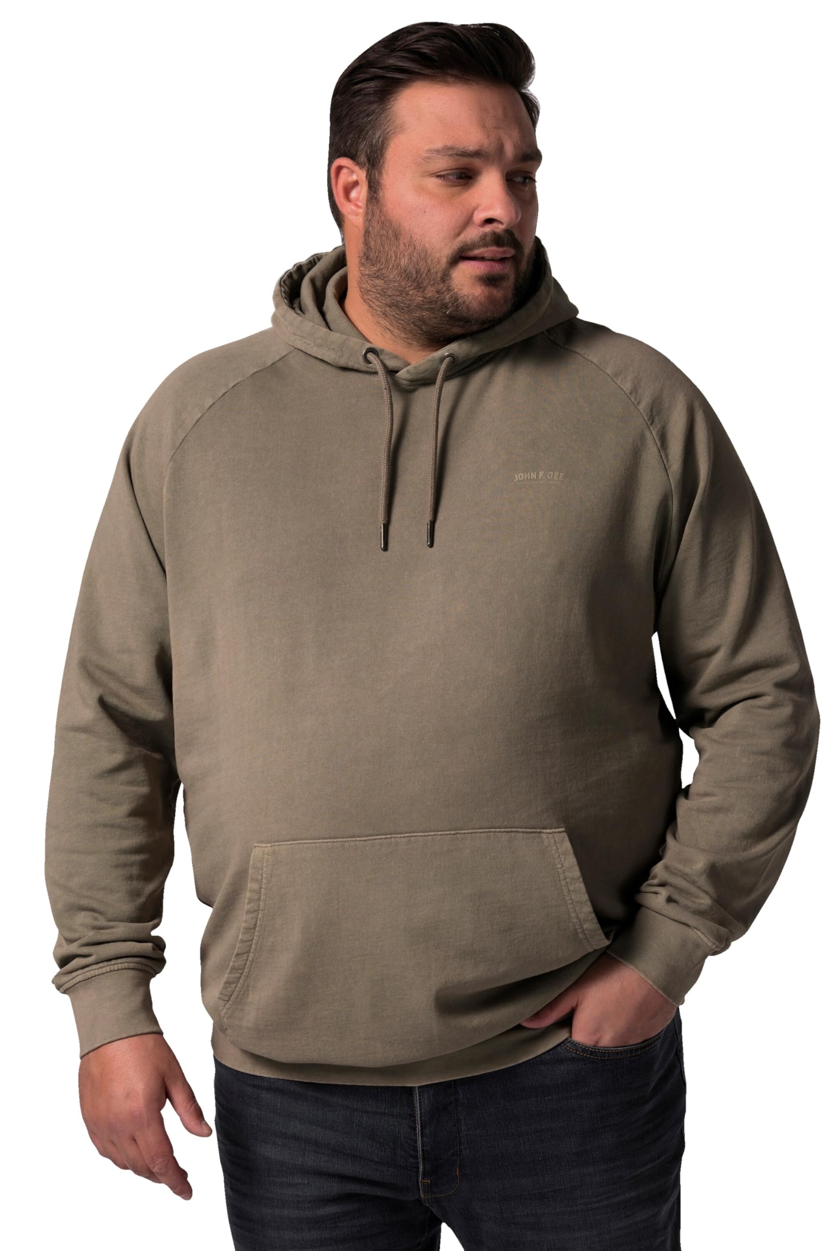 John F. Gee Herren große Größen Übergrößen Menswear L-8XL Hoodie, Vintage-Look, Kängurutasche 833382