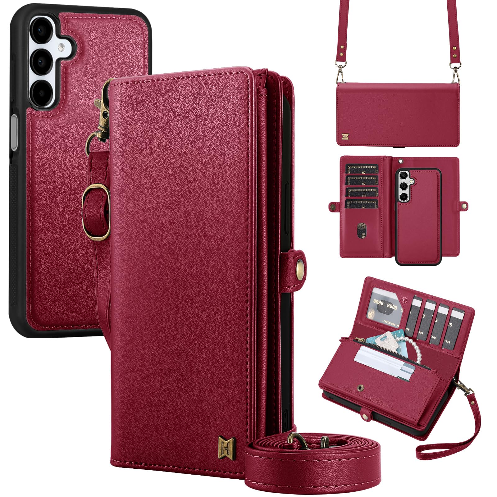 Wallet Case Compatible with Samsung Galaxy A16 5G