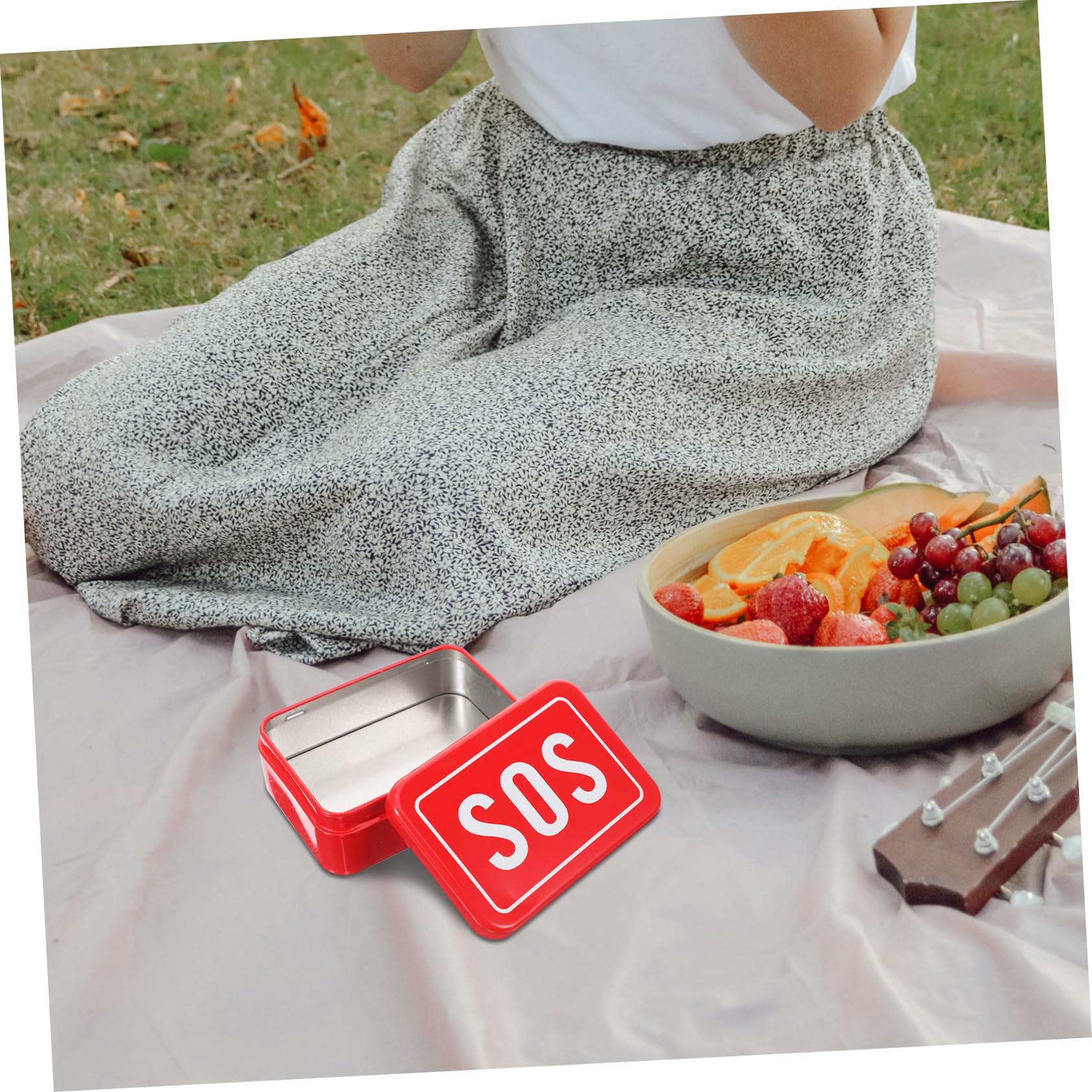 Abaodam 5 Ensembles en Milieu Rangement D'Équipement Kits De Survie Accessoires De Camping Équipement De Camping en Plein Air Organisateur 2 pièces * 5
