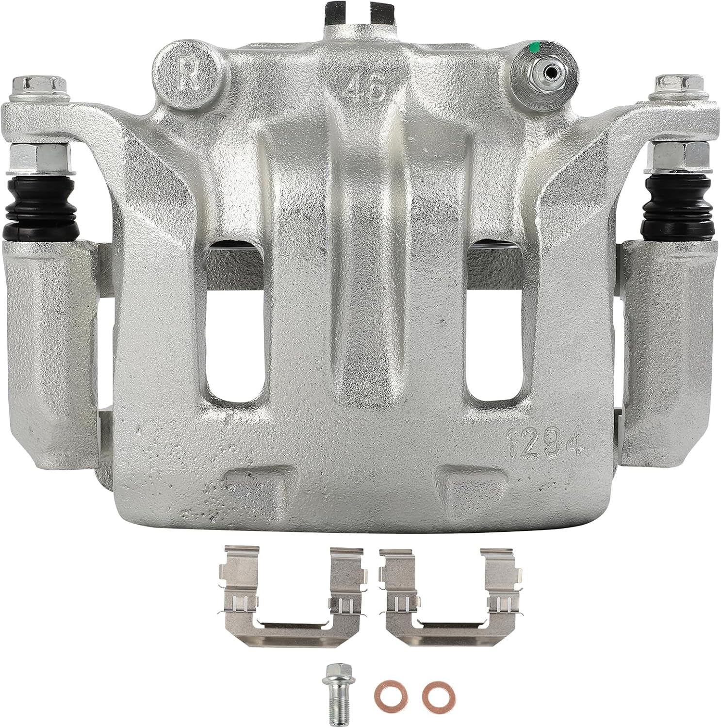 cciyu Front Right Brake Caliper w/Bracket 19B3338 2007-2013 For Infiniti For QX56,2014-2023 For Infiniti For QX80,2006-2015 2017-2023 For Nissan For Armada,2008-2015 2017-2023 For Nissan For TITAN