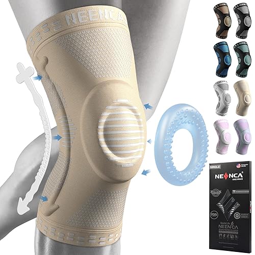 NEENCA Professional Knee Brace for Pain Relief, Medical Knee Support