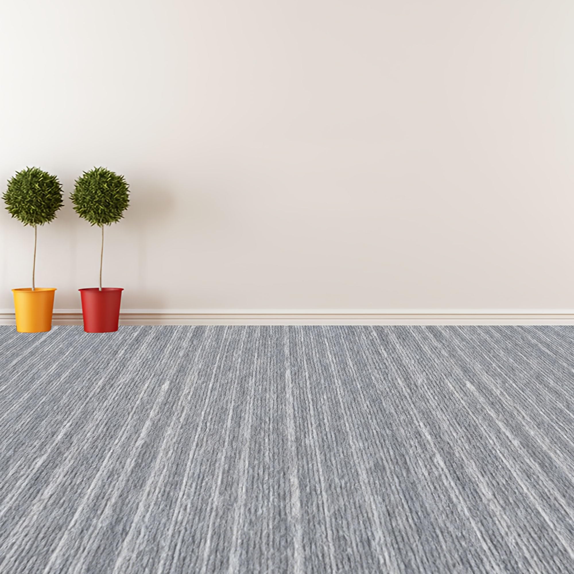 Feutre aiguilleté gris clair 150x690 cm moquette grand format pour stand foire et bureau