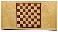 Vista 4 de Armenian Mosaic BACKGAMMON WOODEN BOARD GAME Nardi Nardy checkers chess carving Ornament hand made gift walnut wood table game
