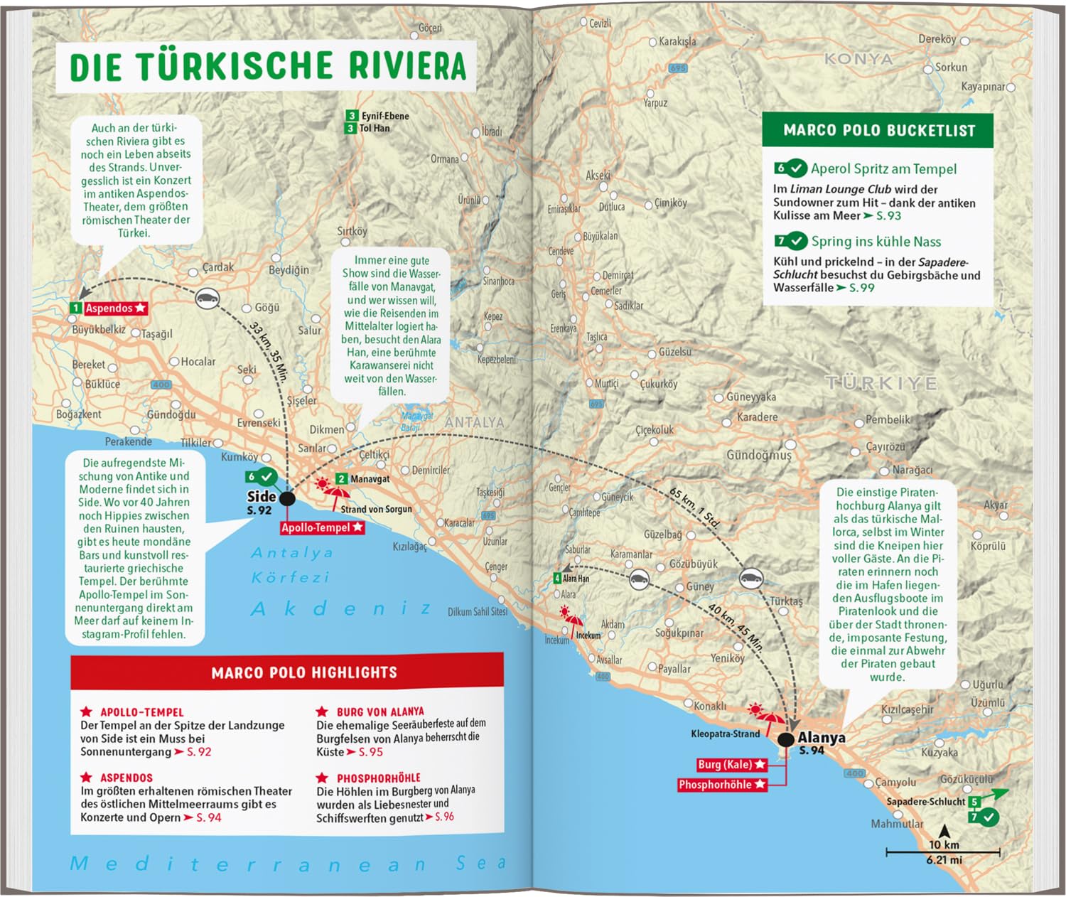MARCO POLO Reiseführer Türkische Südküste: Reisen mit Insider-Tipps. Inklusive kostenloser Touren-App