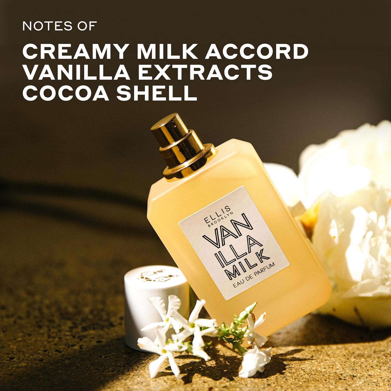 Ellis Brooklyn Vanilla Milk Eau de Parfum – Gourmand Creamy Milk, Bourbon Vanilla & Sandalwood, Perfume for Women – Vegan, Cruelty-Free Paraben-Free, Made in the USA, 50ml / 1.7oz - Image 3