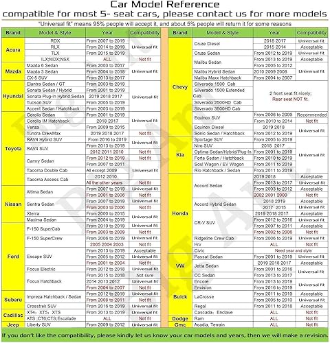 Miniatura 8 de Juego completo de fundas de asiento de piel para cuatro estaciones, diseño de oso de dibujos animados, ajuste universal, 5 plazas, Negro, rosado