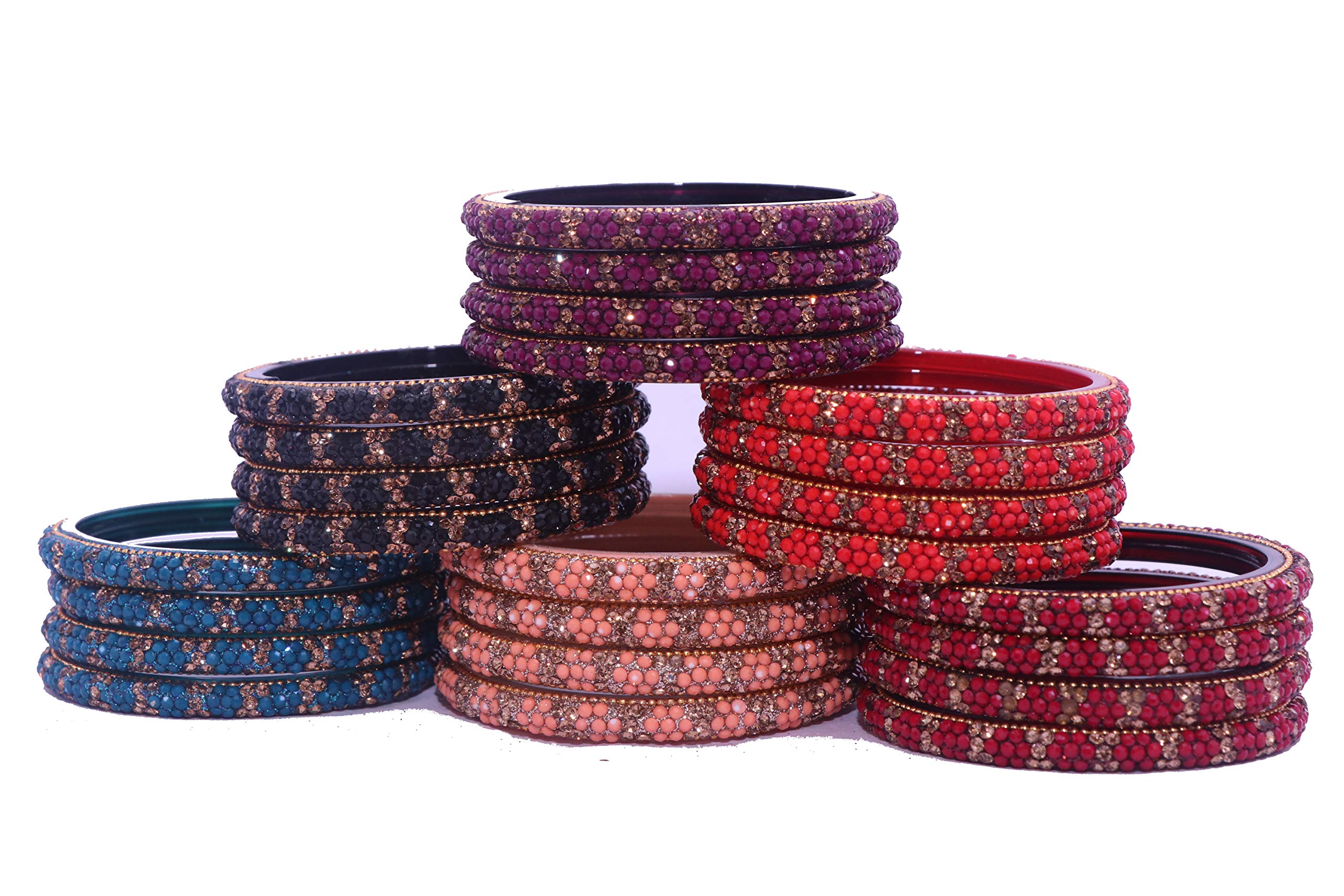 SHUBHLAXMI glass bangle kada set for women & girls (pack of 24) (B09166KX16) Amazon Price History, Amazon Price Tracker