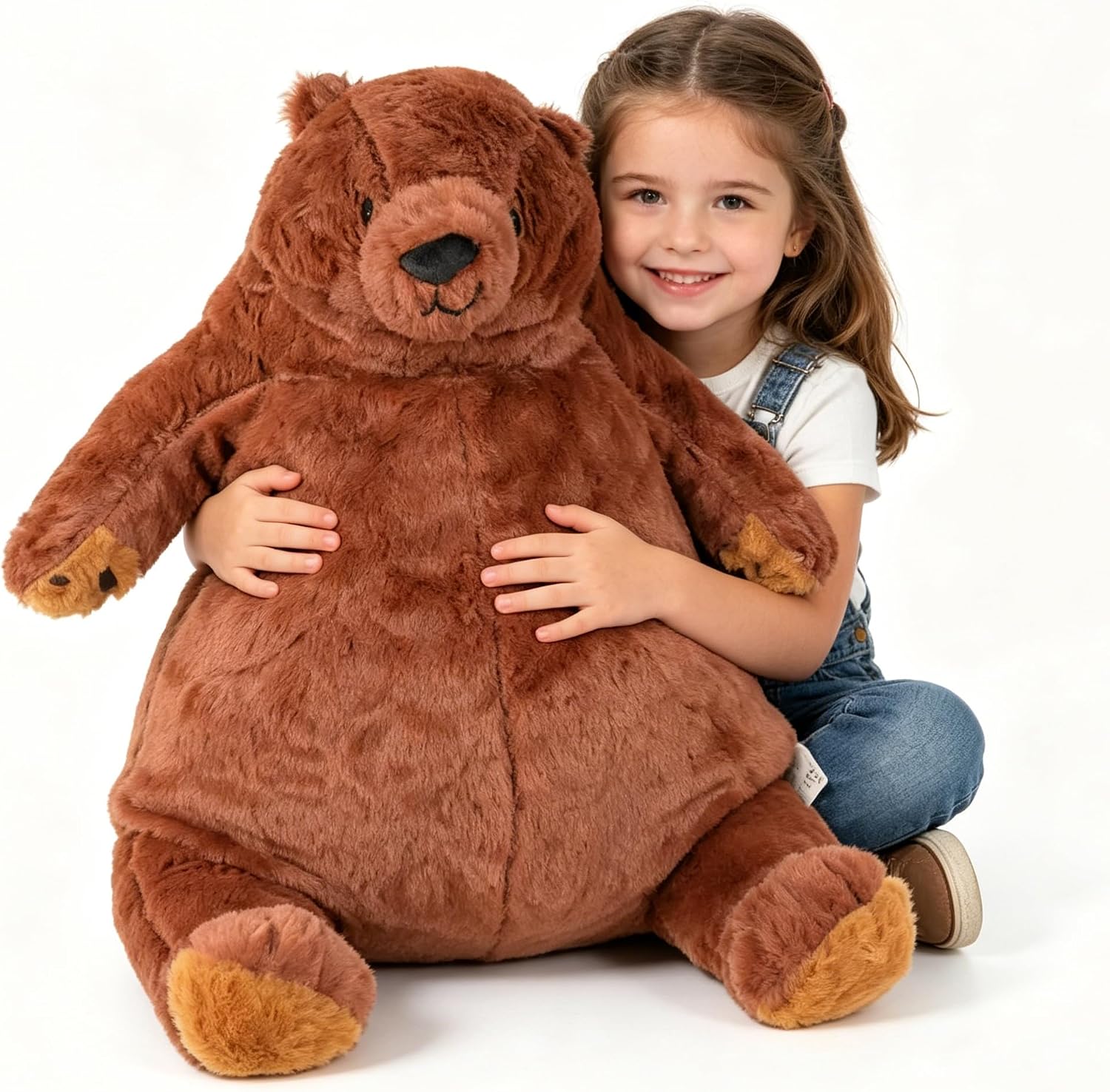 Giant DjungelskogBear, Giant Teddy Bear, Large Teddy Bear, Giant Stuffed Animal, All Ages Gift for Children/Girlfriend/Valentine's Day/Christmas/Birthday/Party Decorations (100cm/39.3 Inch)