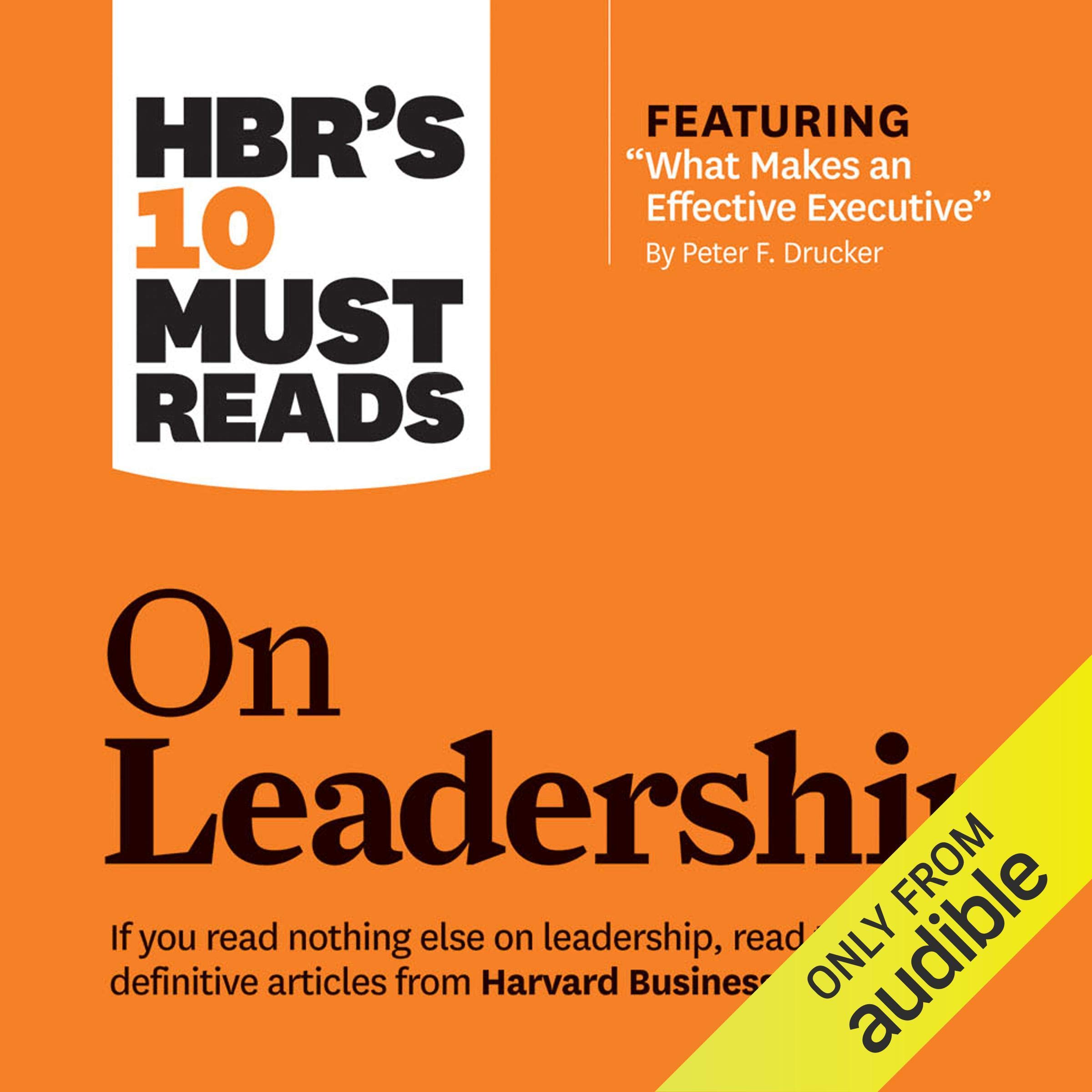 Cover art for HBR's 10 Must Reads on Leadership