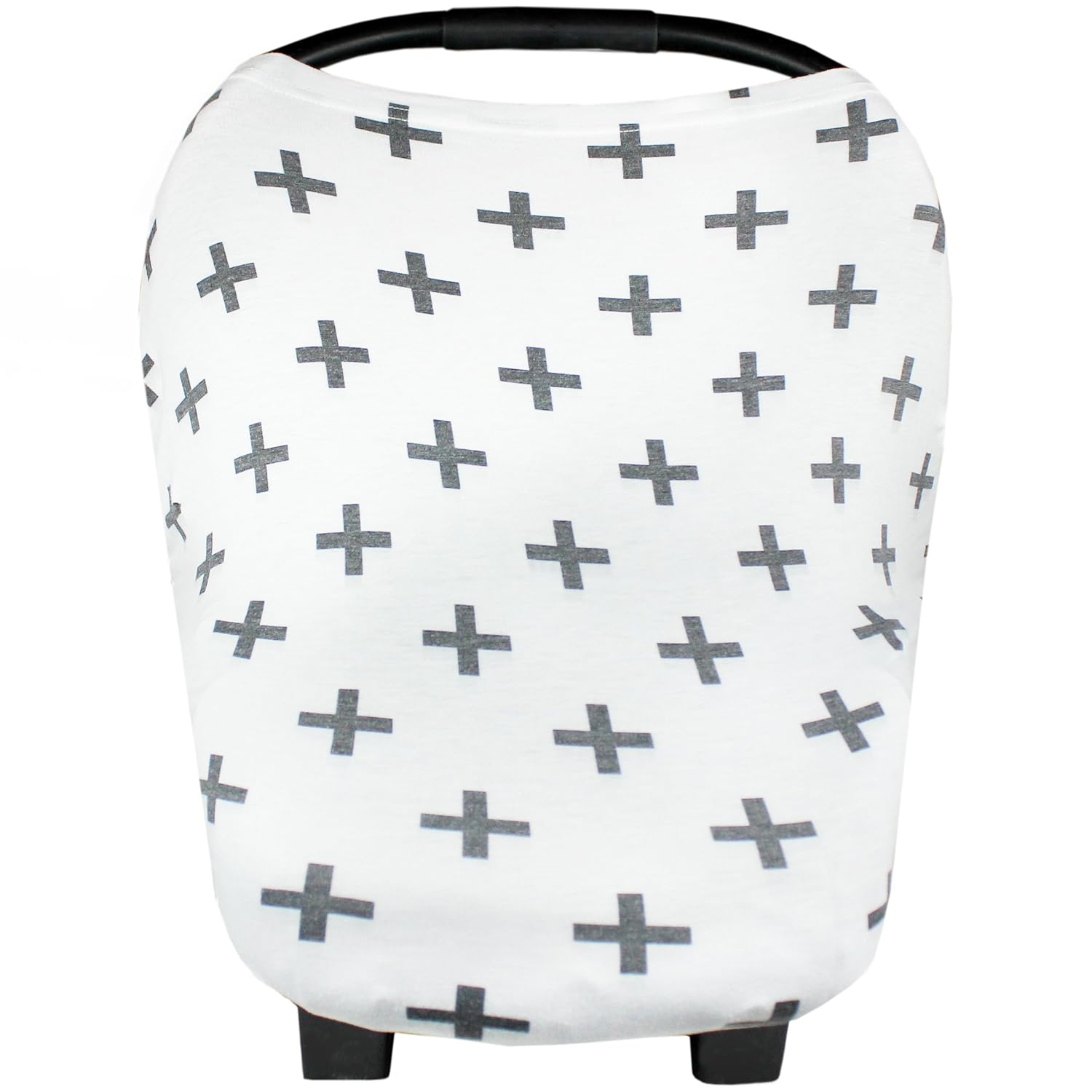 Copper Pearl Baby Car Seat Cover Canopy and Nursing Cover Multi-Use Stretchy 5 in 1 Gift The Swiss