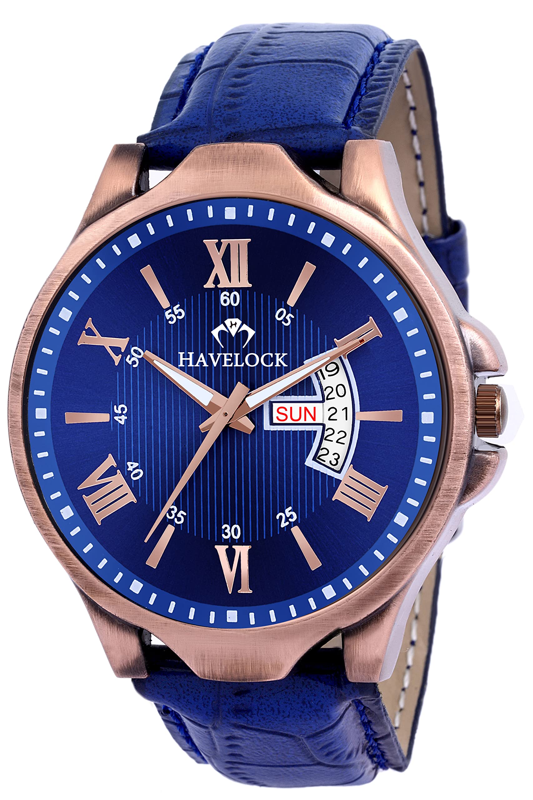 HAVELOCK Analogue Blue Dial Blue Strap Mens and Boys Watch - RWS0216S (B08KHLKBZG) Amazon Price History, Amazon Price Tracker