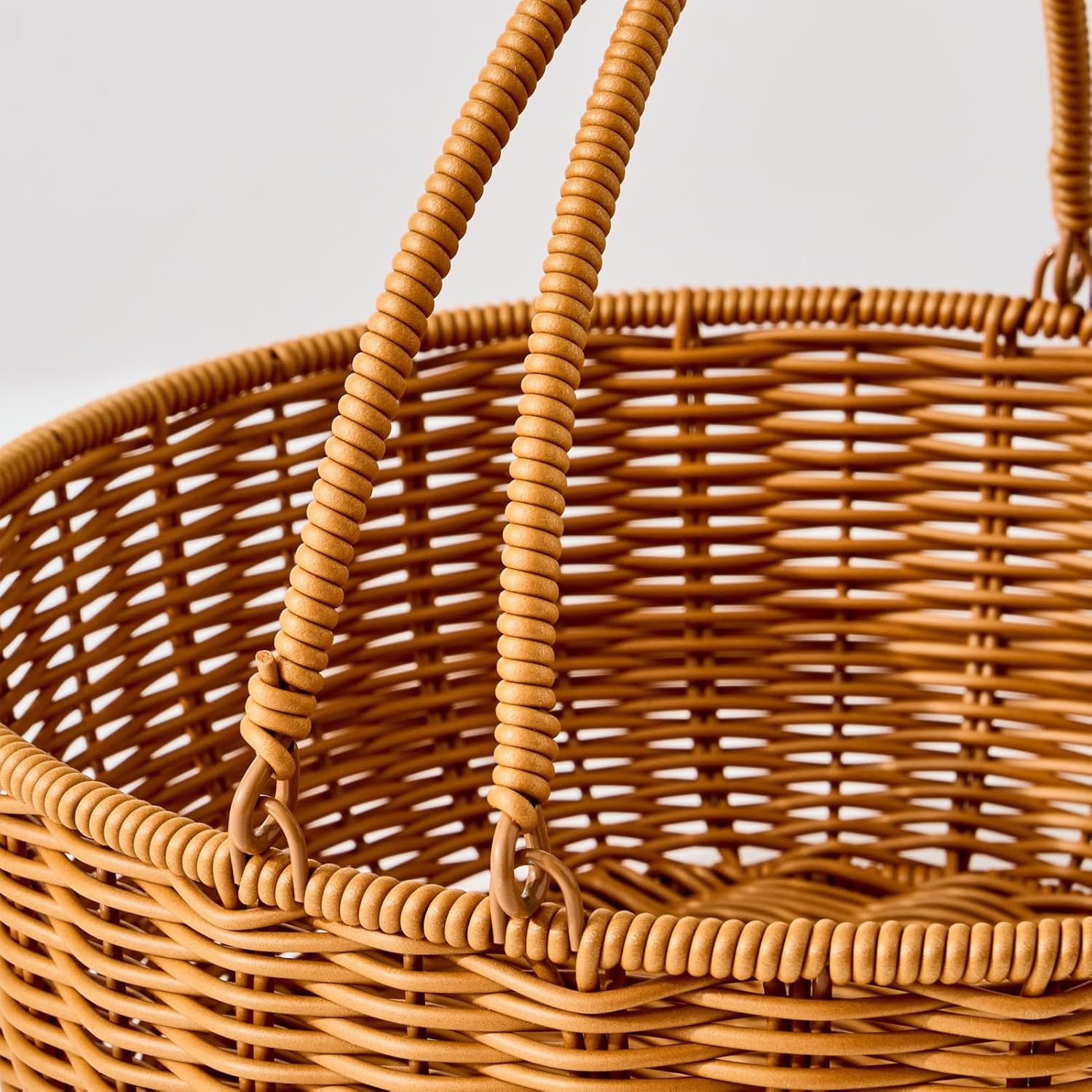 Fruit Bowl for Kitchen Counter, Large Fruit Basket with Handle, Suitable for Storing Fruits, Vegetables, Bread, Candys and Snacks - Image 5