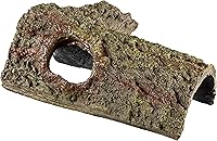 Vista 2 de Decoración para terrario de corteza curva de Zilla para mascotas y reptiles, mediano, marrón