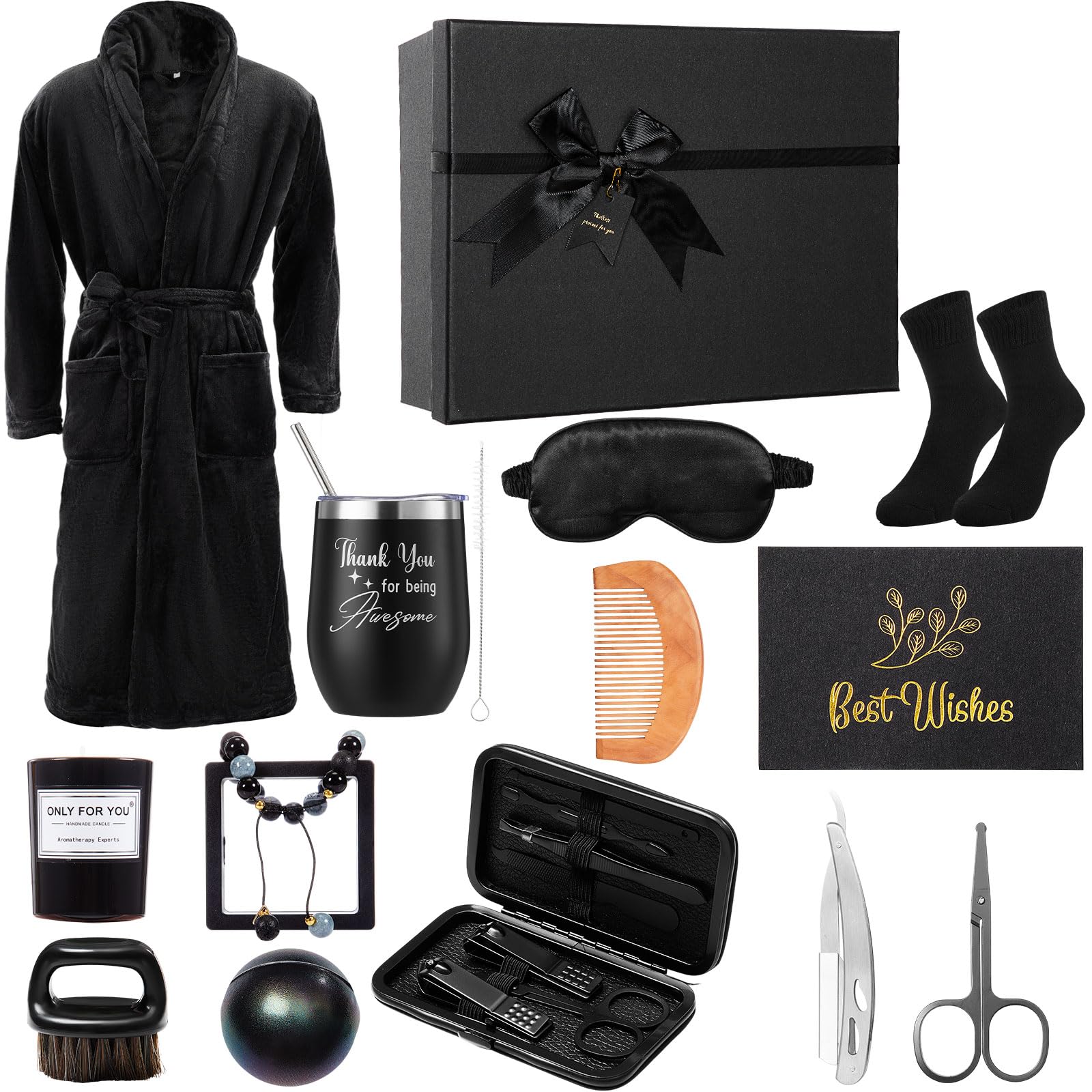 Nuogo 15-Piece Birthday Beard Care Set