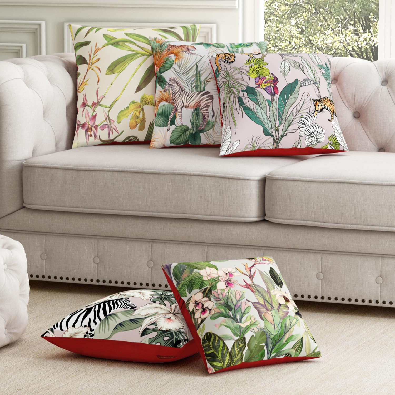 See full amazon price history chart for SEJ by Nisha Gupta Cushion Covers 12 Inch x 12 Inch Set of 5 Pcs | Printed Polyester Cushions for Sofa | Decorative Cushion Pillow | Square Pillow Covers for Sofa Living Room SEJ by Nisha Gupta Cushion Covers 12 Inch x 12 Inch Set of 5 Pcs | Printed Polyester Cushions for Sofa | Decorative Cushion Pillow | Square Pillow Covers for Sofa Living Room (B0BG5YFRR1) Amazon Price History, Amazon Price Tracker