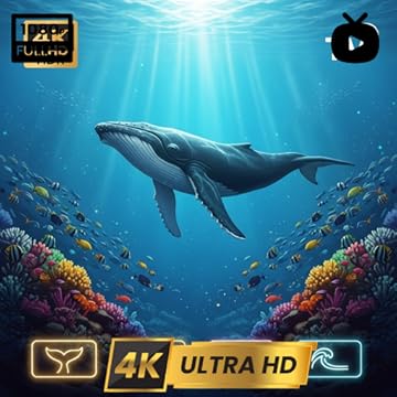 Underwater Echo 4K – Whale Calls Relax Loop Smart TV
