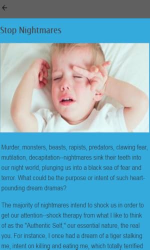 How To Stop Night Terrors