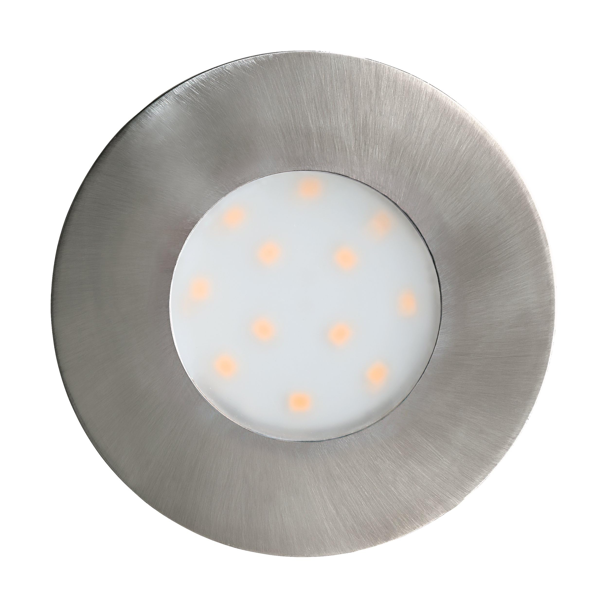EGLO 96415 LED Satin Nickel Outdoor Spotlight Pineda-IP