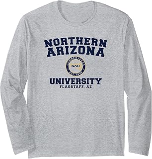 Northern Arizona NAU Lumberjacks Circle Logo Long Sleeve T-Shirt